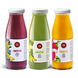 Smoothie, různé příchutě